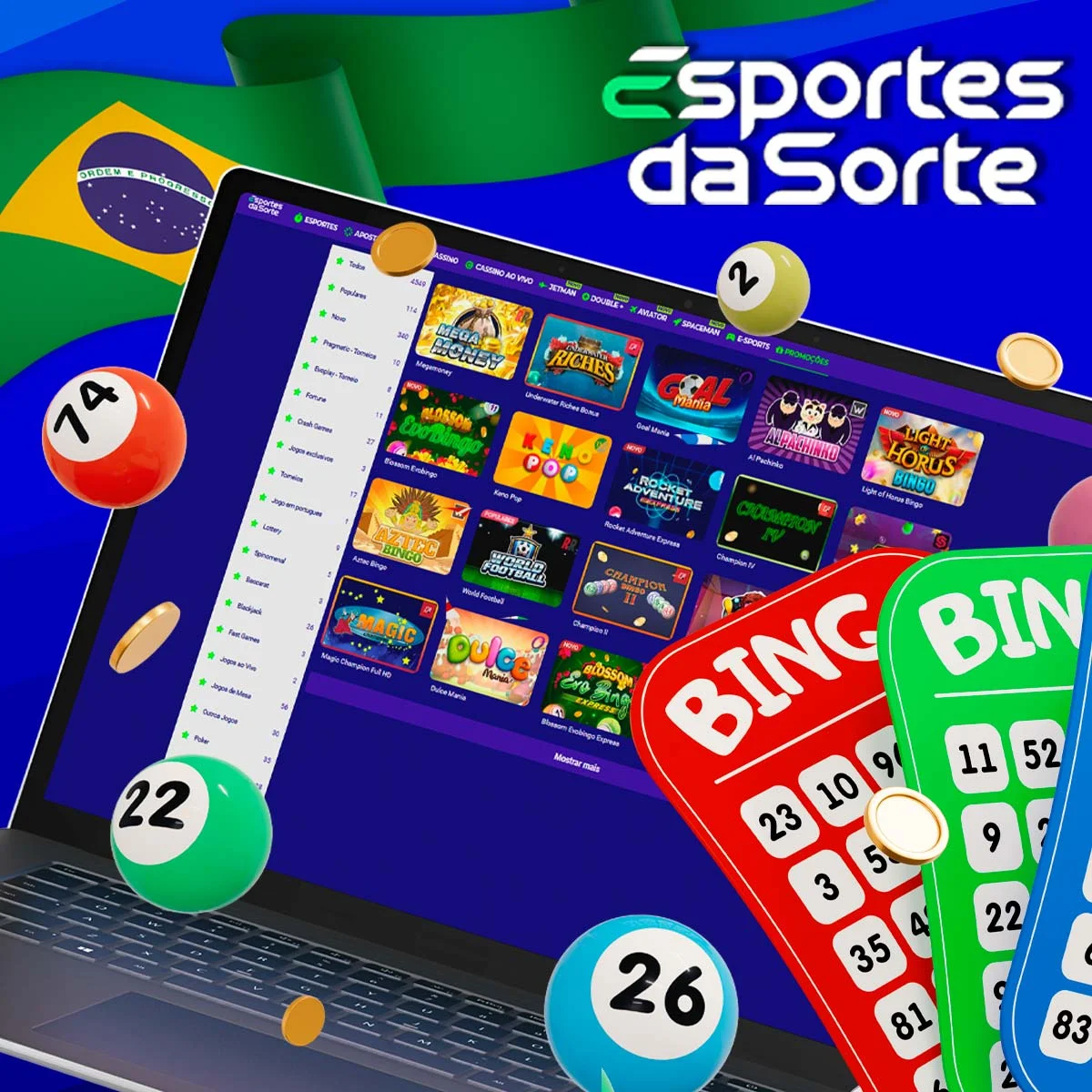 Bingo no Esportes da Sorte