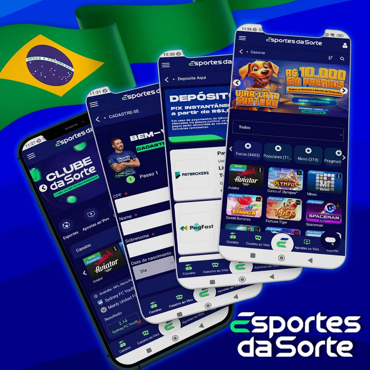 Apostar na Esportes da Sorte Brasil