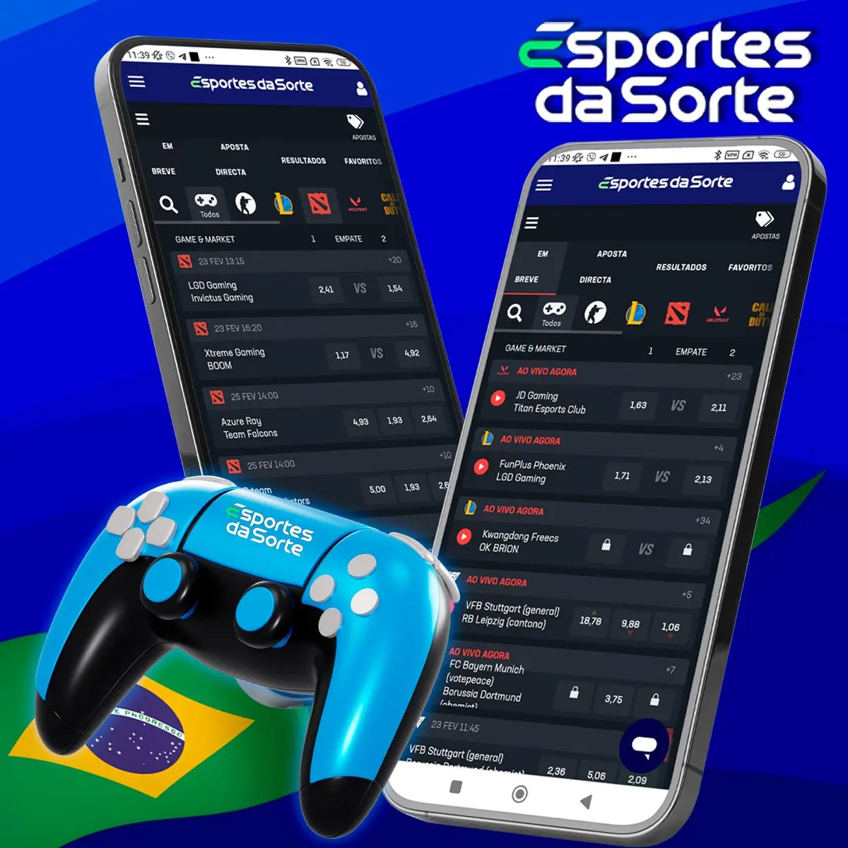 Apostas em jogos de E-Sports Esportes da Sorte