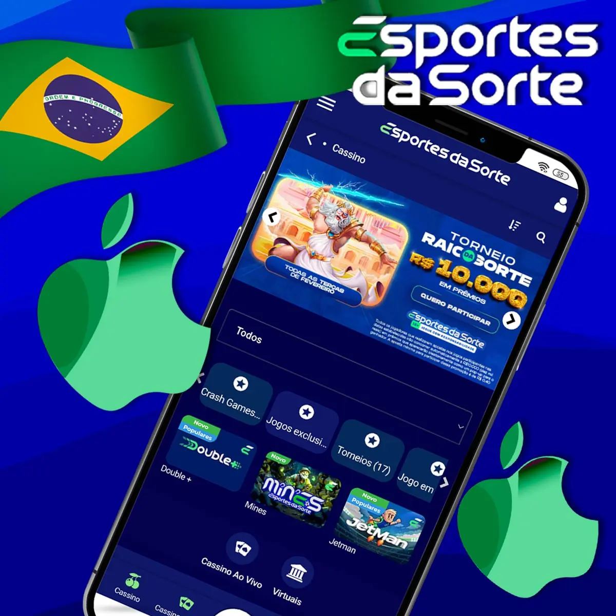 App Esportes da Sorte para iOS