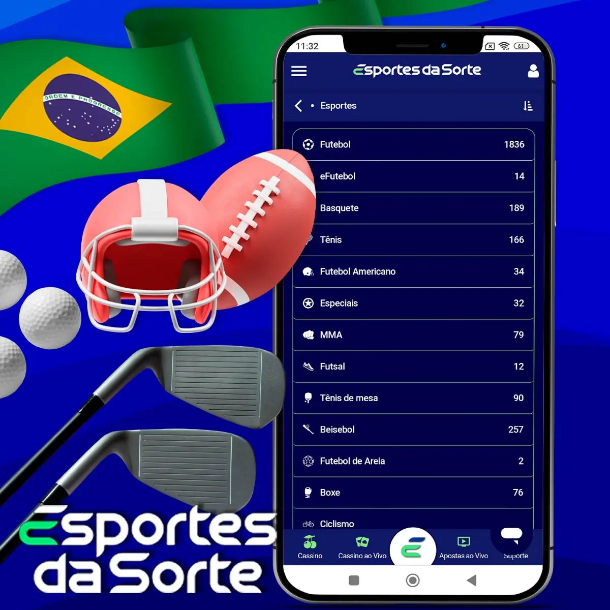 Apostas em outros esportes Esportes da Sorte