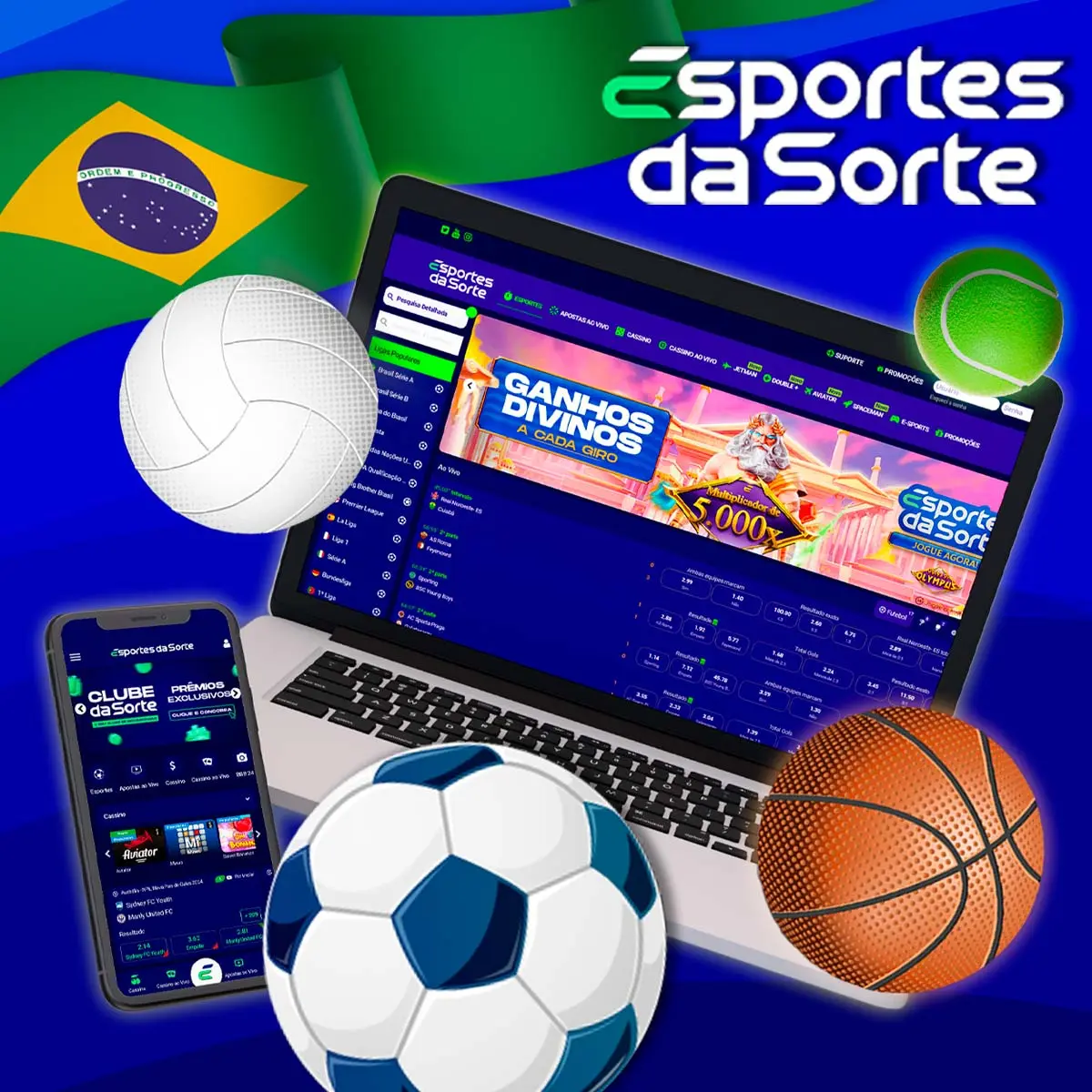 Esportes da Sorte - A melhor casa de apostas online do Brasil